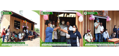 INAUGURACIÓN DE LA CASA DE VIGILANCIA MATERNA Y DEL NIÑO